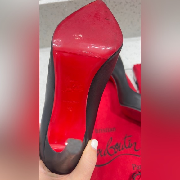 Christian Louboutin Pigalle 100, Black - Picture 6 of 7